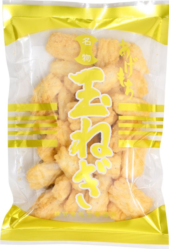 Sanshi, Agemochi Tamanegi, Crispy Rice Cracker, Onion, 110g