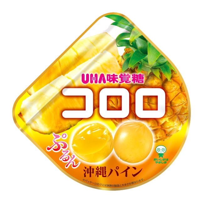 UHA mikakuto &quot;Kororo, Pineapple&quot; Premium Gummy Candy, 40g