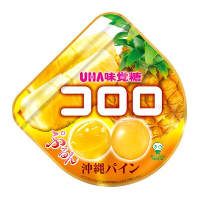 UHA mikakuto &quot;Kororo, Pineapple&quot; Premium Gummy Candy, 40g