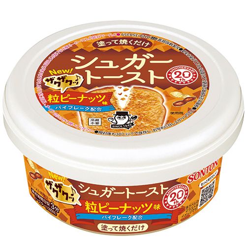 Sonton, Sugar Toast, Diced Peanut, Bread Spread, 110g
