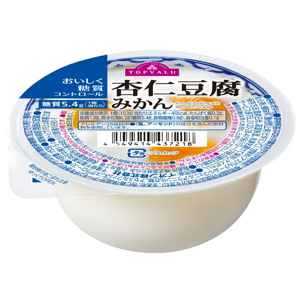 TopValu, Annnin tofu mikan, Almond Jelly, 153g