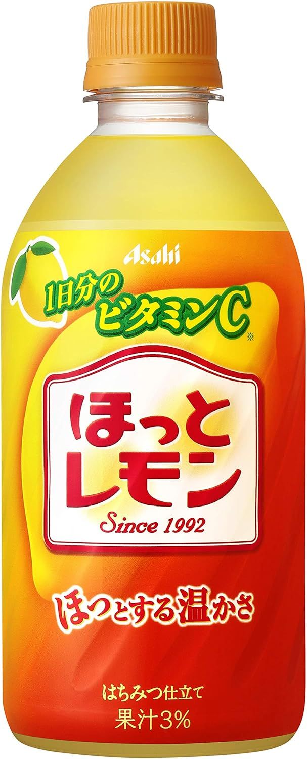 Asahi, Hot Lemon, 480ml x 24 bottles