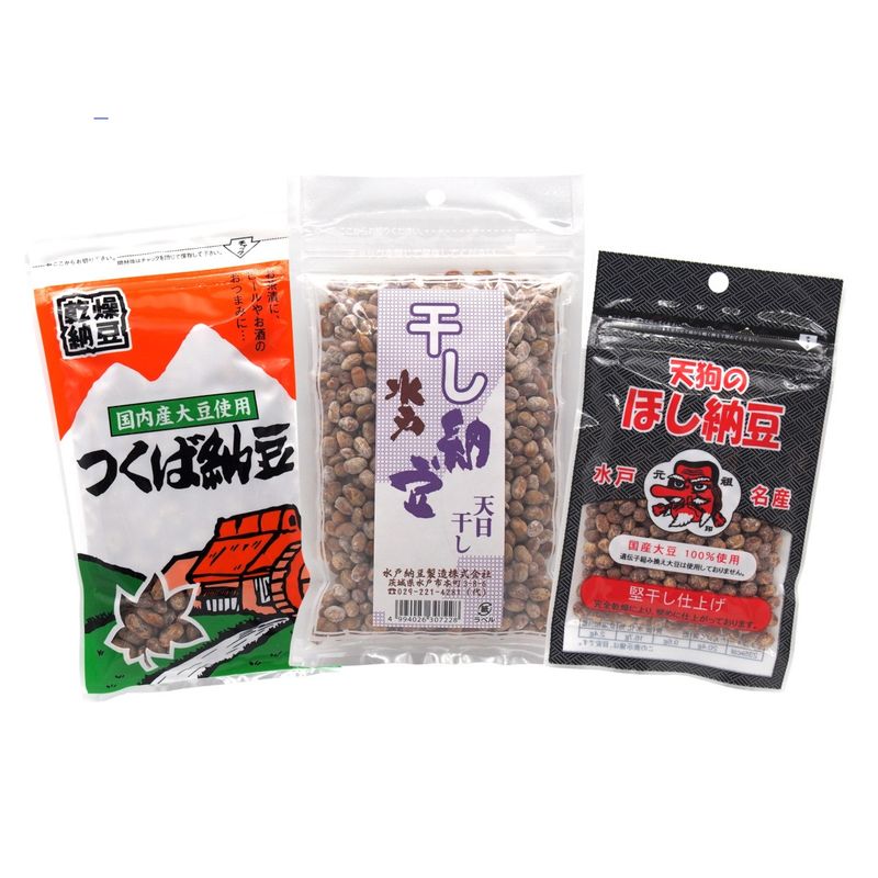 Dried Natto 3 kinds set, 330g