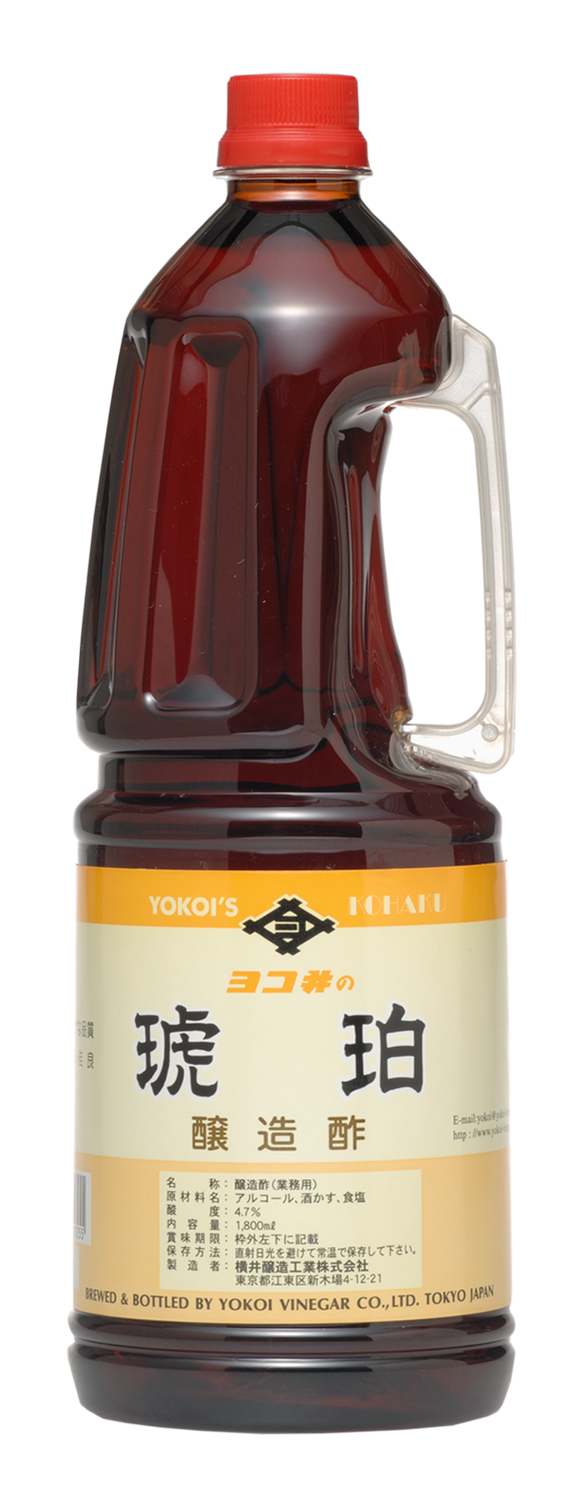 Yokoi, Red Vinegar, Kohaku, Akazu, 1.8l