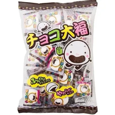 Yaokin, &quot;Choco Daifuku&quot; Marshmallow 28pcs in 1 pack, 148g