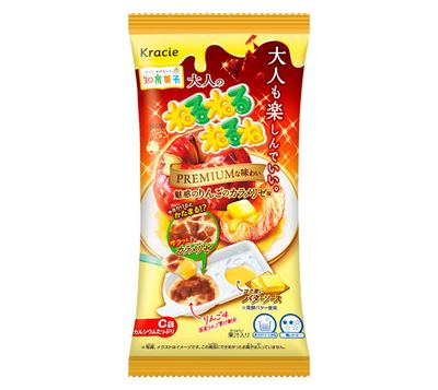 Kracie, &quot;Neru Neru Nerune&quot;, Premium, Apple Caramelize Flavor, 24g