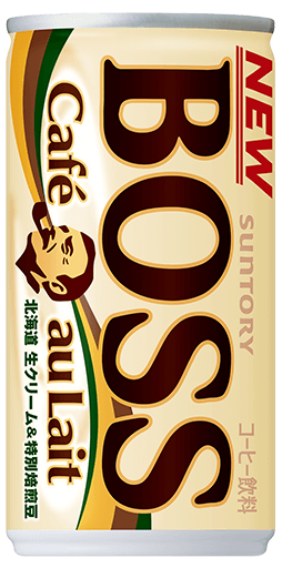 Suntory, Boss, &quot;Cafe au Lait&quot; Coffee, 185g