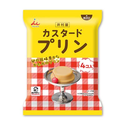 Imuraya, Custard Pudding, 58g x 4 cups