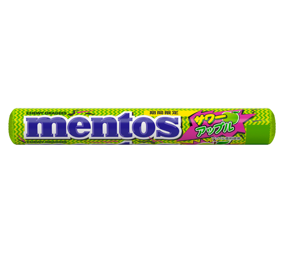 Mentos, Sour Apple Flavor, 37g