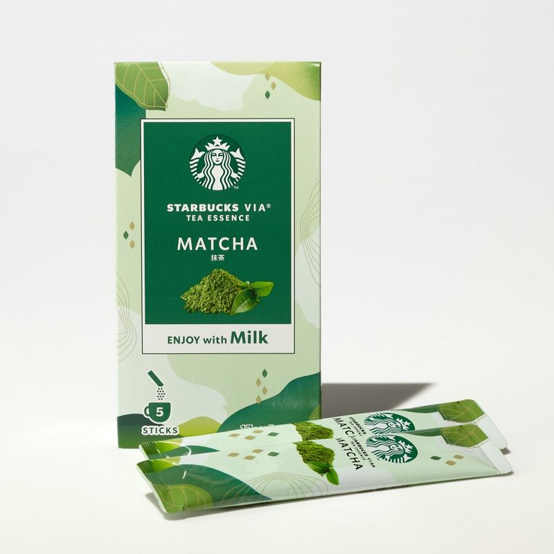 Starbucks Japan, VIA Series, &quot;Matcha&quot;, 5 sticks
