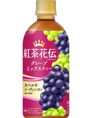 Coca-Cola Japan,  Koucha kaden, Kochakaden Craftea, Grape and Fruits mix tea, 440ml