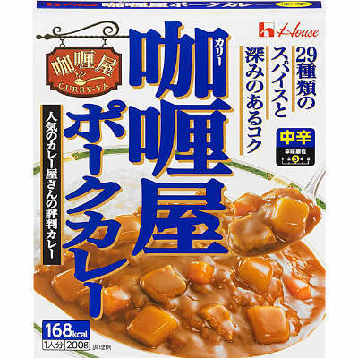 House &quot;Curry-Ya, Pork, Medium hot&quot;, Retort pack, 180g