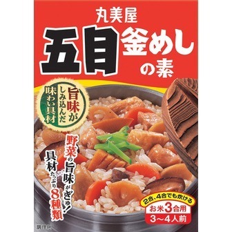 Marumiya, Kamameshi Mix, &quot;Gomoku Kamameshi&quot;, Seasoned filling for rice,
