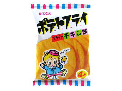 Toho &quot;Potato Frai&quot;, Fried Potato Snack, Fried Chicken, 11g