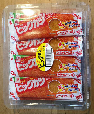 Suguru &quot;Big Katsu&quot;, Seafood snack, Special Sauce flavor, 30 packs