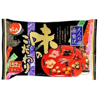 Denroku &quot;Aji no Kodawari, Rice Cracker MIX&quot; 152g