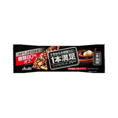 Asahi &quot;Asahi &quot; Ippon manzoku bar&quot; Cereal bar, Bitter Chocolate