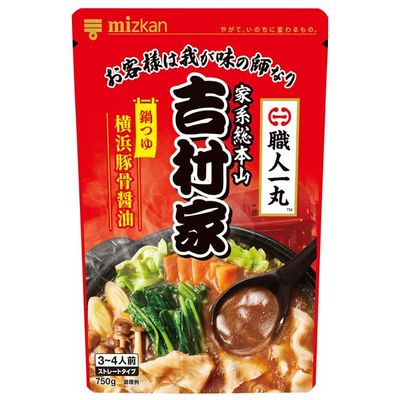 Mizkan, Iekei Sonhonzan Yoshimuraya Yokohama Tonkotsu Syoyu Nabe Tsuyu 750g