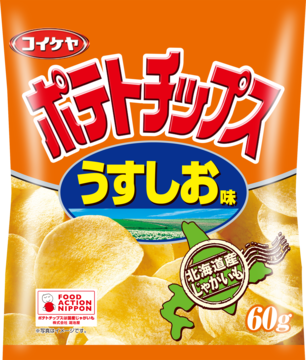Koikeya &quot;Potato Chips, Light Salt flavor&quot; 60g