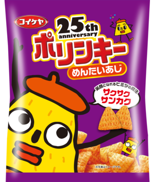 Koikeya &quot;Polinky&quot;, Mentaiko Flavor, Corn Snack, 60g