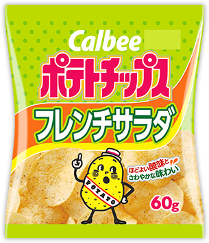 Calbee &quot;Potato Chips, French Salad Flavor&quot;, 60g