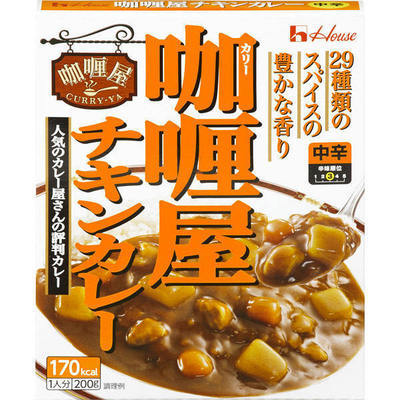 House &quot;Curry-Ya, Chicken, Medium hot&quot;, Retort pack, 180g