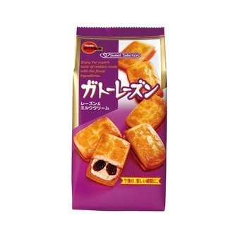 Bourbon &quot;Gateau Raisin&quot; Soft Cookies, 5 pc in 1 pack, 102g