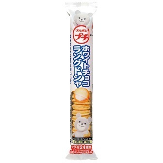 Bourbon &quot;Petit, Langue de chat cookies sand with white chocolate&quot; 47g