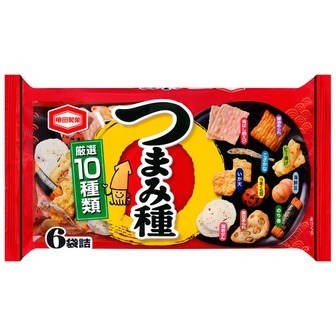 Kameda &quot; Tsumamidane&quot; Rice Cracker Mix, 130g