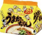 House &quot;Umakacchan&quot;, Tonkotsu Ramen, Pork Stock, 5 packs in 1 bag