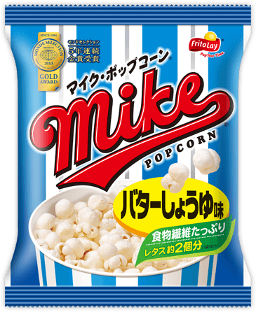 Frito Lay, Mike Popcorn, &quot;Butter Soy Sauce Flavor&quot; 50g