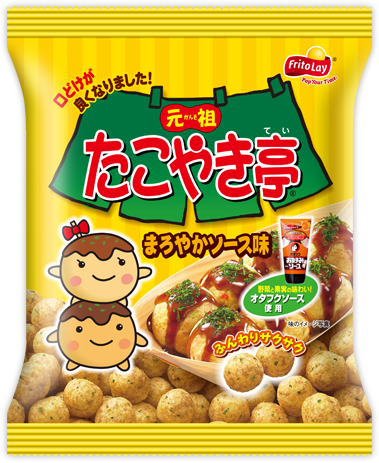 Frito Lay, Takoyaki-Tei &quot;Mild Sauce Flavor&quot; 58g