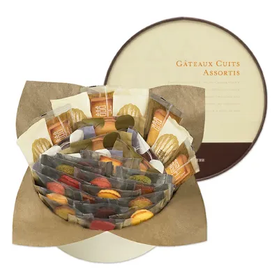 Henri Chardentier,  Gateaux Assortis , 20 pcs in 1 box, for Gift, HCU-20N