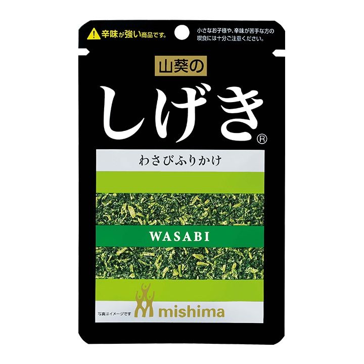 Mishima, &quot;Shigeki&quot; Wasabi Furikake, 12g