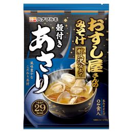 Hanamaruki, Osushiyasan no Misoshiru, Instant Miso Soup, Clam, 2 servings