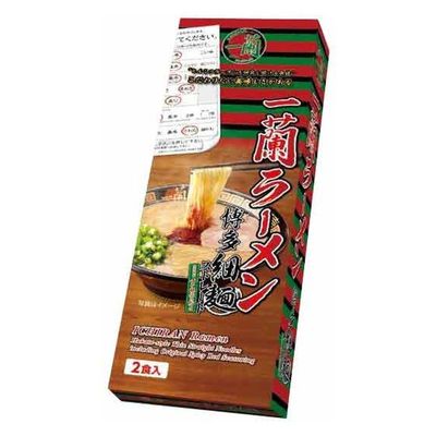 Ichiran, Tonkotsu Ramen, Pork Stock Soup, Instant Noodle, 128g