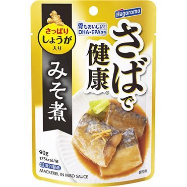 Hagoromo, Saba de Kenkou, Cooked Mackerel, Miso, 90g