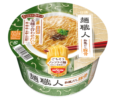 Nissin &quot;Menshokunin, Wafu Tonkotsu flavor&quot; 1 cup, 86g