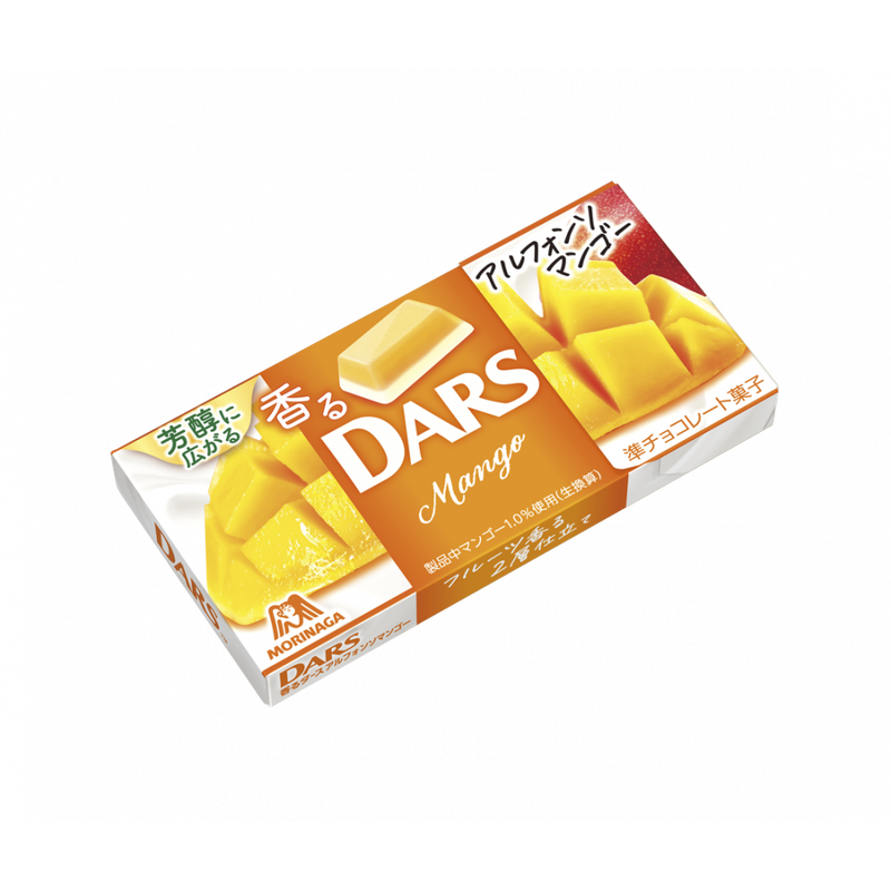 Morinaga, Dars, Chocolate, White chocolate Alfonso Mango