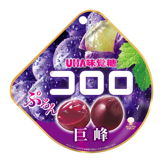 UHA mikakuto &quot;Kororo, Grape&quot; Premium Gummy Candy, 48g