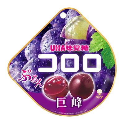 UHA mikakuto &quot;Kororo, Grape&quot; Premium Gummy Candy, 48g