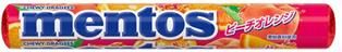Mentos, Peach Orange Flavor, 37g