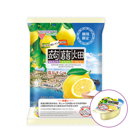 Mannan Life &quot;Konnyaku Batake, Lemon flavor&quot; Konjac Fruits Jelly, 25g x 12 pc