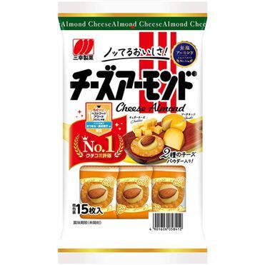 Sanko &quot;Cheese Almond&quot; 15pc in 1 bag , 60g