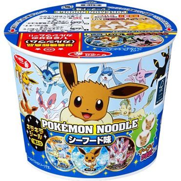Sapporo Ichiban &quot;Pokemon Noodle, Seafood flavor&quot; 37g