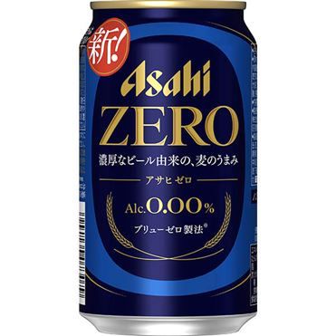Asahi, Japanese Alcohol Free, Beer Taste Drink,  &quot;Asahi Zero&quot;, 350ml