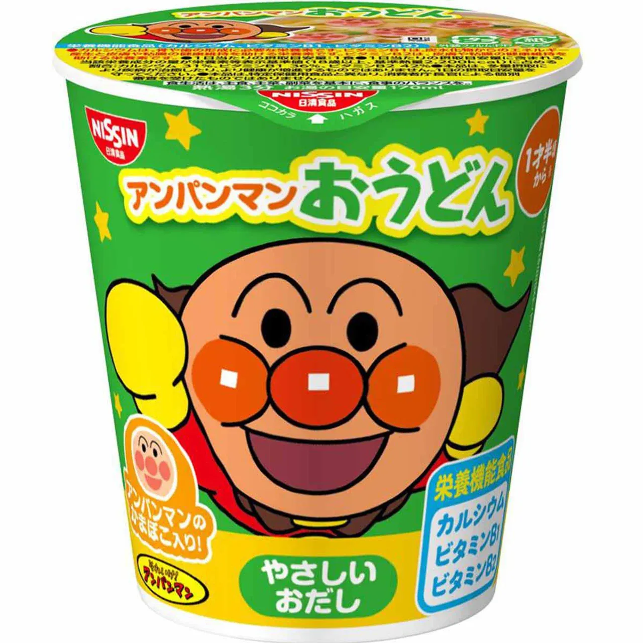 Nissin, Anpanman Udon, Mini cup, 32g,