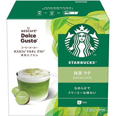 Starbucks, Nestle Japan, Matcha Latte Capsule , For Dolce Gusto, 6 cups