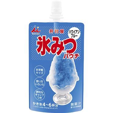 Imuraya, Korimitsu, ”Blue Hawaii” Syrup, 150g, for Kakigori, Shaved Ice