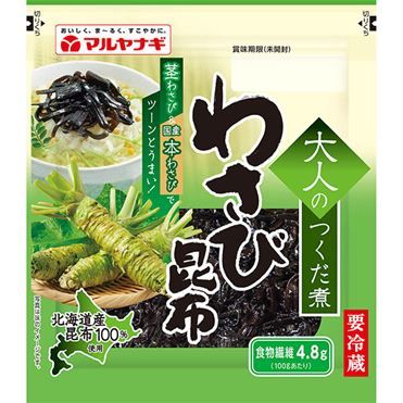 Maruyanagi, Wasabi Kombu. Tsukudani,  80g